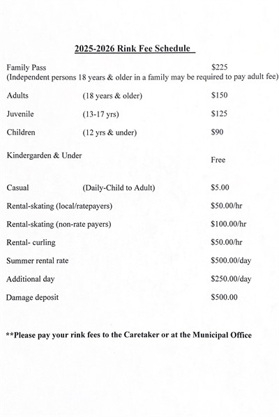 2025-2026-Rink-Fee-Schedule